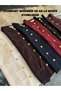 Women's Knitted Textured Jacket with Gold Button Details 37027 - 3