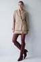 IVES Burgundy Leather Women's Chunky-Heeled Short Boots - 2