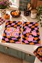 Halloween Pop Colorful Ghost-Patterned Digitally Printed 2-Piece Kitchen Towel Set, 35x55 cm - 4