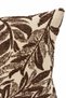 Flora Jacquard Woven Coffee Cushion Cover, 43 x 43 cm - 3