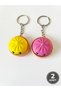 3D Keychains with Moving Figures—High-Quality Product, Set of 2