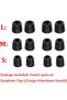 6 Pairs Memory Foam Eartips with Storage Case - 2