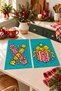 Candy Pop Candy and Gift-Patterned Digitally Printed 2-Piece Kitchen Towel Set, 35x55 cm - 5