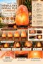 Himalayan 3-4 Kg Natural Rock Salt Lamp with Wooden Base—Decorative Ambient Lamp - 3