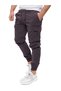 Men's Jogger Pants with Cargo Pockets, 97% Cotton with Stretch Fabric, Elasticated Hem - 3