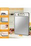 Stainless Steel Cutting Board for Kitchen, Scratch Resistant Mesh Design, Double Sided Chopping Boar - 5