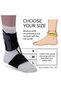 Prim Textile Drop Foot Orthosis Right ATX01, Dynamic Dorsiflexion Support Brace with Adjustable Elastic Traction Strap, Gel Achilles Pad, Padded Instep and Shoe Attachment for Laced Footwear. - 5