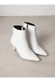 TEMS White Women's Boots with Stiletto Heels - 4