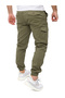 Men's Jogger Pants with Cargo Pockets, 97% Cotton with Stretch Fabric, Elasticated Hem - 2