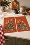 Rustic Deer and Candle-Patterned Digitally Printed 2-Piece Kitchen Towel Set, 35x55 cm - 6
