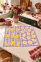 Set of 2 Digitally Printed Kitchen Towels with Banana Pattern, 35x55 cm - 8