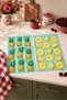 Pineapple-Patterned Digitally Printed 2-Piece Kitchen Towel Set, 35x55 cm - 8