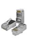 Conector modular RJ45 CAT6, FTP, 100 buc