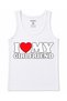 I Love My Girlfriend – Detailed Retro Typography "I Love My Girlfriend" Tank Top