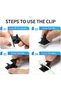 30 Pcs Black Clips Self Adhesive Backed Nylon Wire Adjustable Cable Clips Adhesive Cable Management - 4