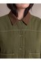 LCW Curve Khaki Denim Straight, Loose & Oversized Women's Jean Jacket—The ALITA CITY Way - 2
