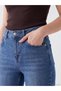 LCW Jeans Indigo Denim Straight-Leg & Flared High-Waisted Women's Jeans, with the ALITA CITY Touch - 4
