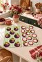 Set of 2 Digitally Printed Kitchen Towels with Mangosteen Pattern, 35x55 cm - 4