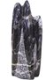 Latas Kuber Stone Finance Tower, Natural Orthoceras Tower, Ancient Marine Stone Sculpture for Home Office Decor, Spiritual Meditation and Vastu Inspired Display, Large Size