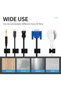 30 Pcs Black Clips Self Adhesive Backed Nylon Wire Adjustable Cable Clips Adhesive Cable Management - 6