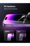 2 حزمة لواقي شاشة iPhone 14 Pro Max من الزجاج المقسى الشفاف - 3