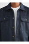 I Standart Fit Long Sleeve Suede Men's Shirt Jacket from Freezen Store - 4