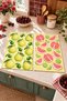Digitally Printed 2-Piece Kitchen Towel Set with Pomelo and Meyer Lemon Patterns, 35x55 cm - 7