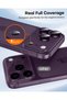 2 Pack for iPhone 18 Pro Camera Lens Protector,Burgundy - 6