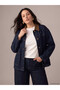 LCW Curve Navy Denim Straight-Leg, Loose & Oversized Women's Jean Jacket—The ALITA CITY Difference