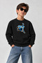 Printed Crew-Neck Sweatshirt for Boys