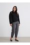 Soulife Gray Denim Straight Balloon Fit High-Waisted Tapered-Leg Women's Jeans—The ALITA CITY Difference