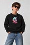 Printed Crew-Neck Sweatshirt for Boys