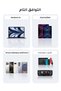 كابل من النوع C، طول 2 متر، 60 واط، كابل شحن سريع من USB C إلى USB C، PVC أسود - 7
