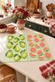 Guava-Patterned Digitally Printed 2-Piece Kitchen Towel Set, 35x55 cm - 3