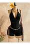 Short jumpsuit, black - 6