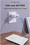 Rechargeable LED Car Visor Vanity Mirror – Touch Screen Makeup Mirror with Adjustable Lighting, Port - 7