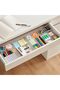 21 Pcs Makeup Drawer Organiser, Plastic Storage Boxes, Clear - 7