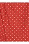 LCW Comfort Red Polka Dot Poplin Dress, Featuring the ALITA CITY Touch - 5