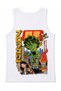 Broccozilla – Japanese Kaiju Monster Broccoli, Tokyo City Battle, and Retro Anime-Themed Tank Top - 2