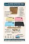 Foldable Laptop Bed Table 60 x 40 cm with Cup Holder and Tablet Slot, Portable Wooden Lap Desk - 7