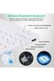 Keyboard Case with Arabic English Bluetooth Keyboard & Wireless Mouse for iPad 9th/8th/7th Generatio - 3