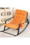 Oversized Rocking Chair with Thick Padded Cushion, Reclined Backrest and Armrests, 110 x 84 x 74 cm - 5