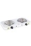 Electric Double Burner Hot Plate 2000W, Portable Cooking Stove with Two 1000W Solid Plates - 3