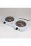 Electric Double Burner Hot Plate 2000W, Portable Cooking Stove with Two 1000W Solid Plates - 4