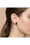 18K Gold Black Droplet Earrings - 4