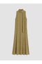 LCW Comfort Khaki Voile Polka Dot Dress, Featuring the ALITA CITY Touch - 6