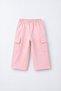 Girls' Cotton Fruit and Animal Print Pink Hooded Sweatsuit - 4