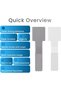 40 Pcs Self Adhesive Cable Ties Wire Organizer, Adjustable Cord Straps for Cable Management, Strong - 3