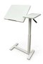 Height Adjustable Laptop Table 77-107 cm with Tilting 70 x 40 cm Top and Side Mouse Tray