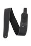 Martin18A0046 Black Slim Leather Guitar Strap - 2
